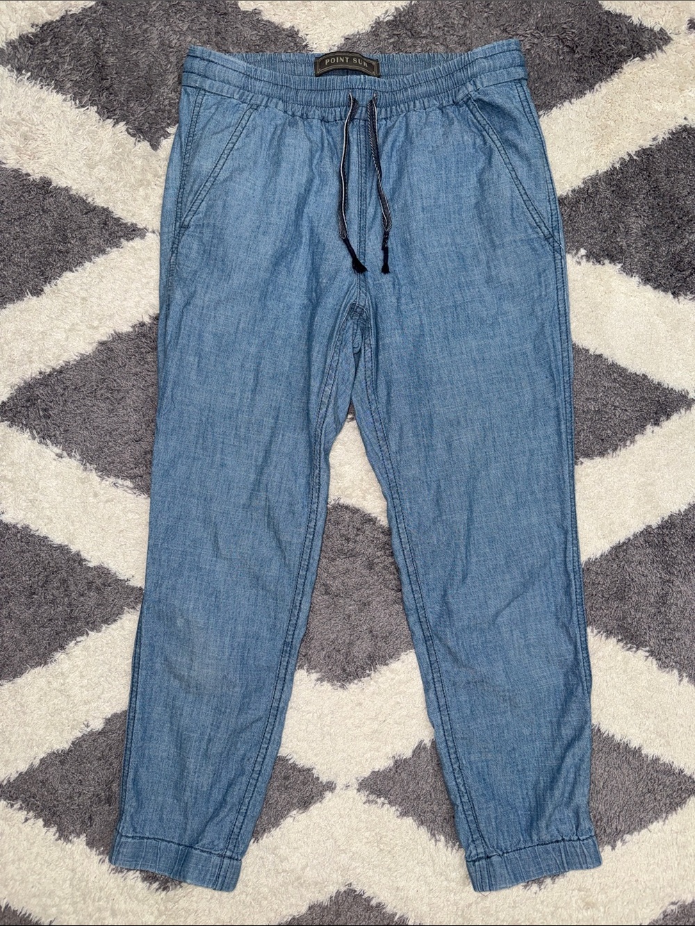 Point Sur Seaside Pant in Chambray size petite 00